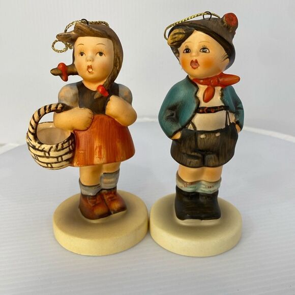 Schmid Reproduction Bertha Hummel 1984 2nd Edition Girl 1985 3rd Edition Boy - Picture 1 of 8